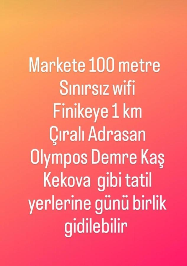 Apartament Finike Apart Zewnętrze zdjęcie